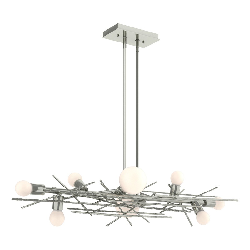 Brindille 8-Light Linear Pendant Sterling