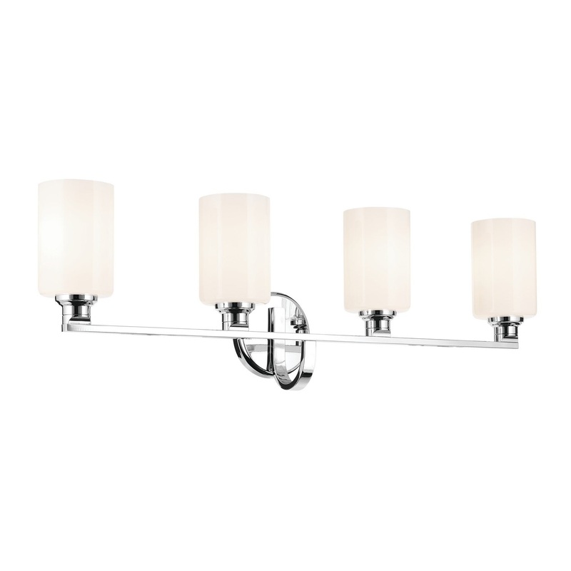 Kichler 55227CH Four Light Bath, Chrome