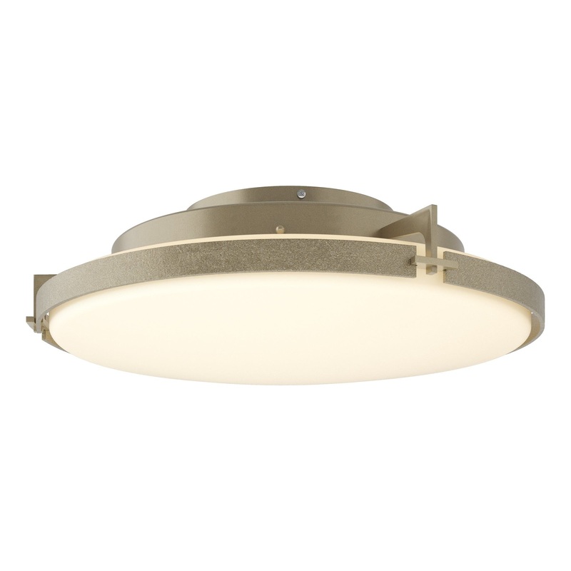 Metra LED Flush Mount Soft Gold