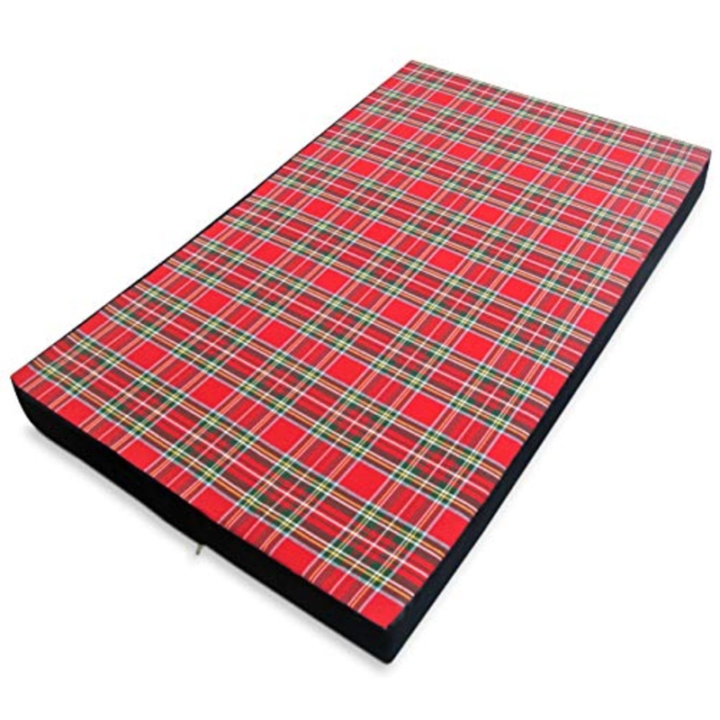 Baldiflex Materassino Cuccia Letto Cuscino Morbida per Cane Berny con Memory Foam h 7 cm, 100x60x7 cm, 5 + 2 cm Memory