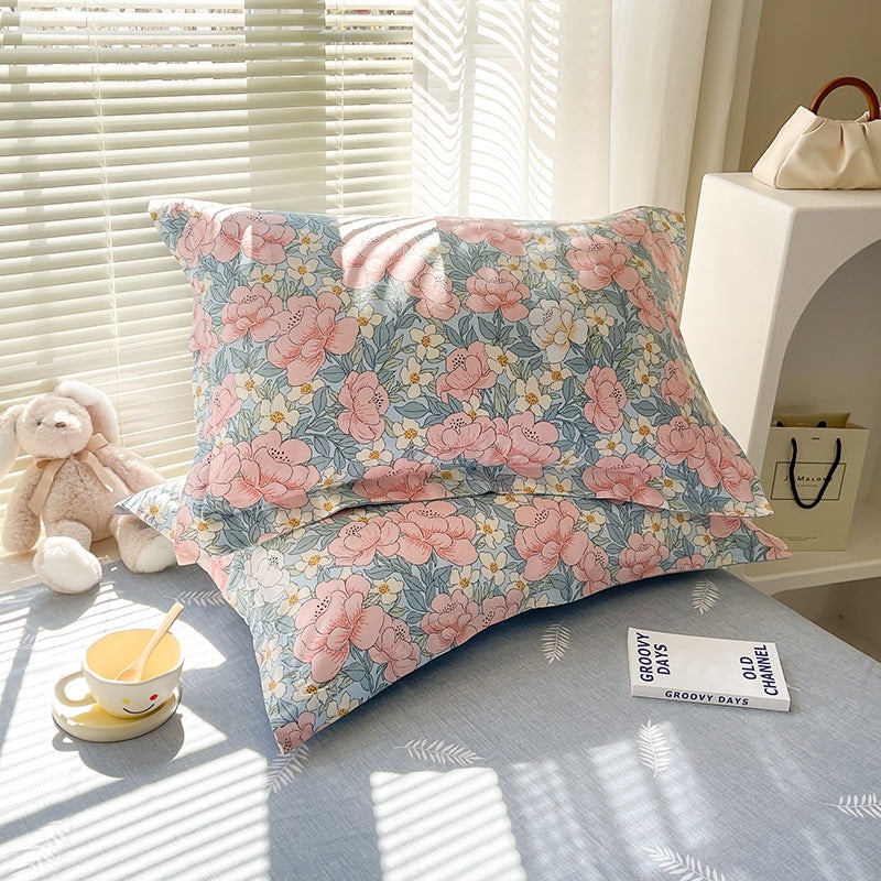 Beautiful Woman 100% Cotton Pillowcase Set (Pack of 2) – Breathable Standard Size 48x74cm Pure Cotton Pillow Covers