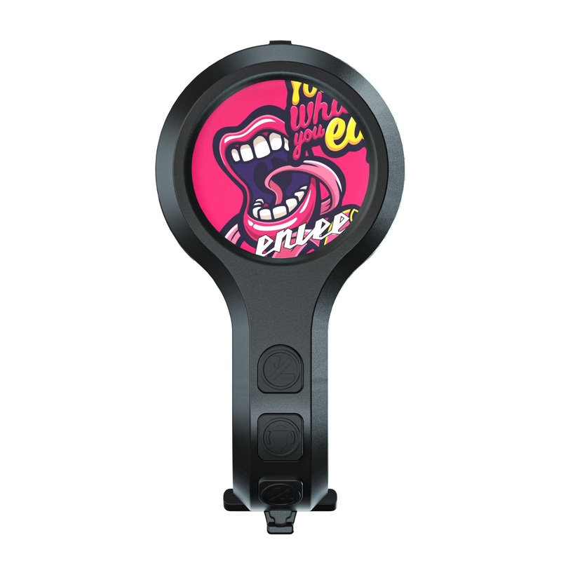 Black Style E Ultra-Loud Electric Bike Horn – 130dB USB Rechargeable, IPX6 Waterproof, Easy Mount Bicycle Safety Bell