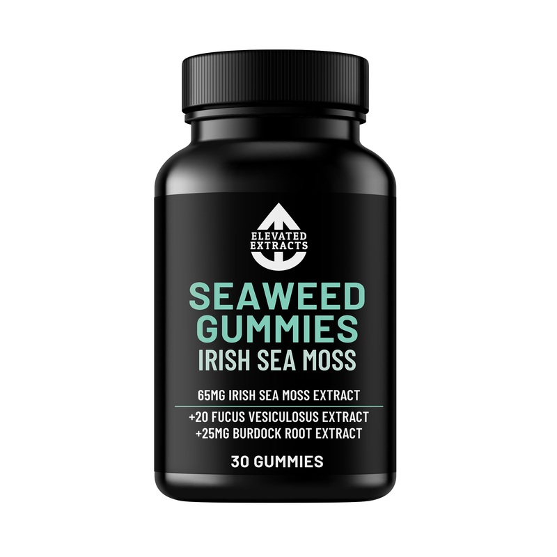 Elevated Extracts Irish Sea Moss Gummies – 30 Gummies
