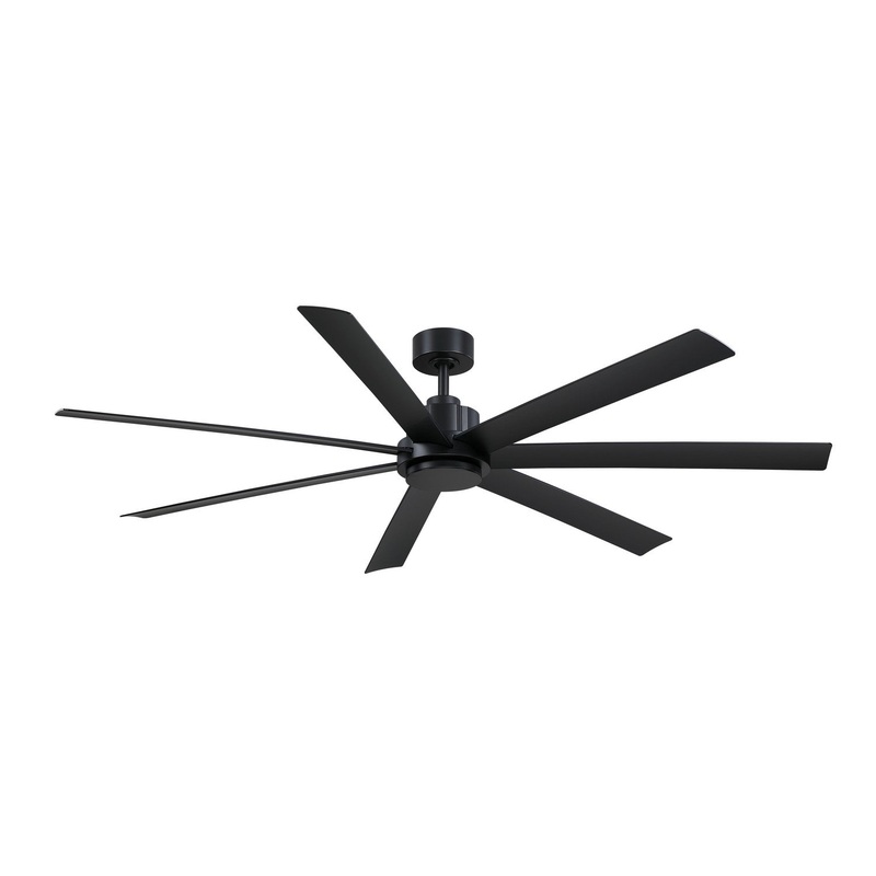 Fanimation FPD6872BLW Pendry 72 72″ Ceiling Fan Black