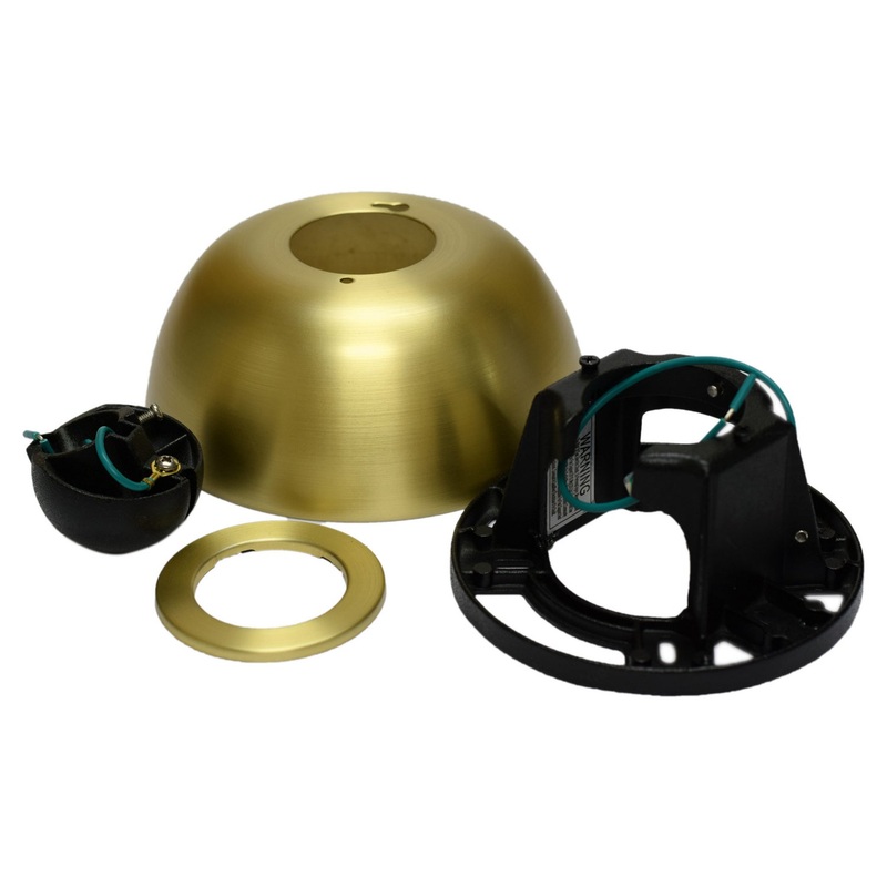 Fanimation SCK1-52BS Accessory Sloped Ceiling Kit Brushed Satin Brass