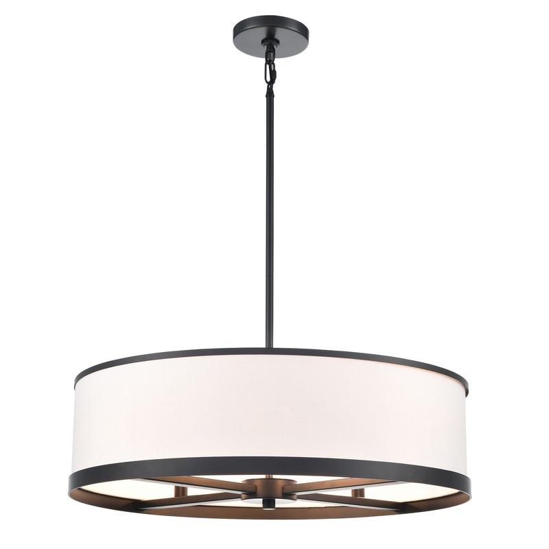 High Street Chandelier – Black / 24.02
