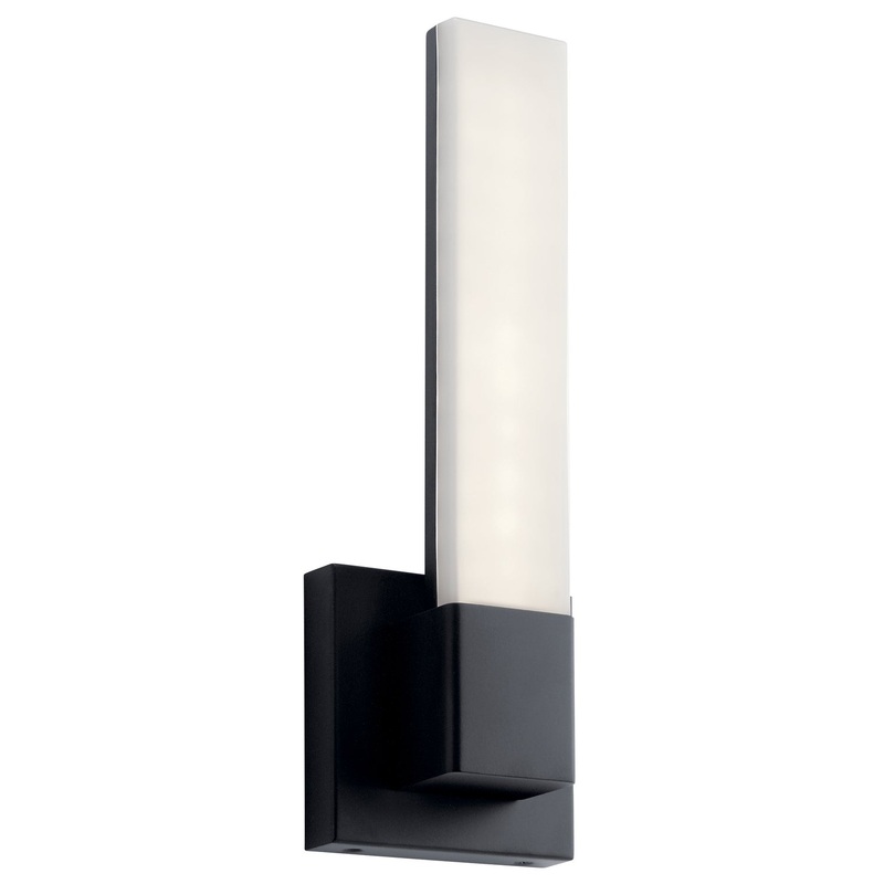 Kichler 84186 LED Wall Sconce, Matte Black