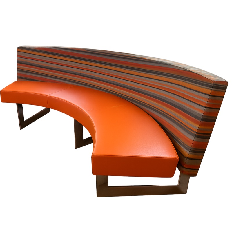 Nucraft Commercial-Rated 3-Seat Couch