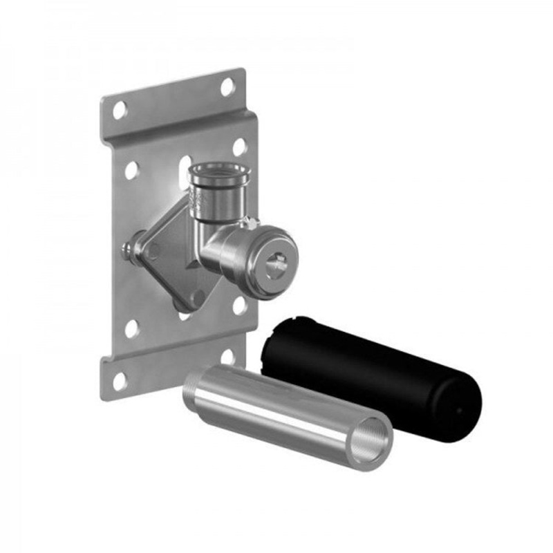 Wall Elbow Wall Mount 6-1/2 x 3-3/20 x 5-3/10 Inch Brass