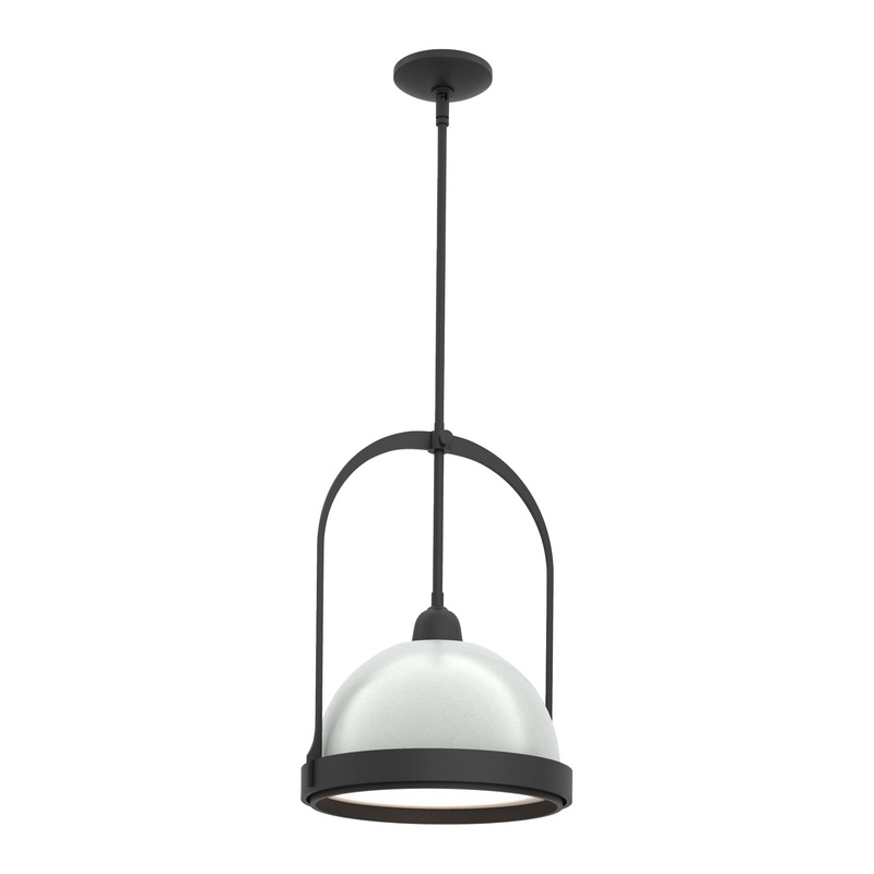Atlas Small Pendant Black Vintage Platinum