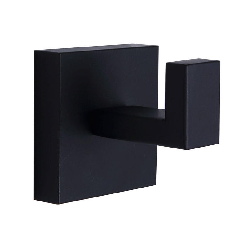 Canarm BA101A02BK Bishop Robe Hook Black