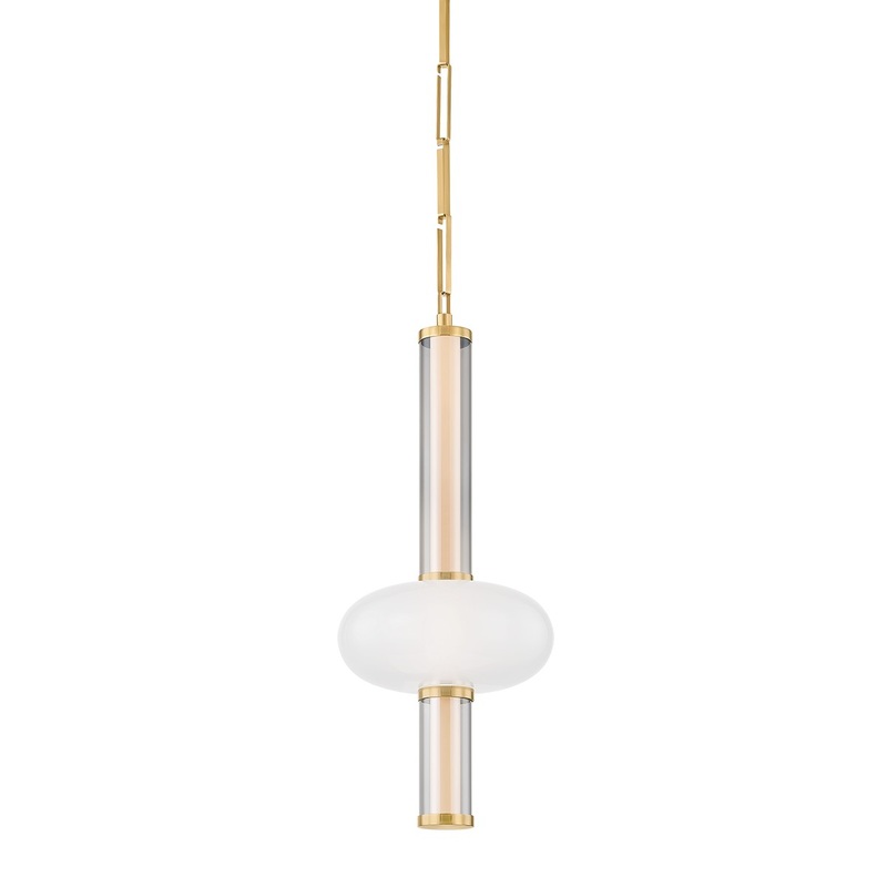 Corbett Lighting 482-29-VB Corbin LED Pendant Vintage Brass