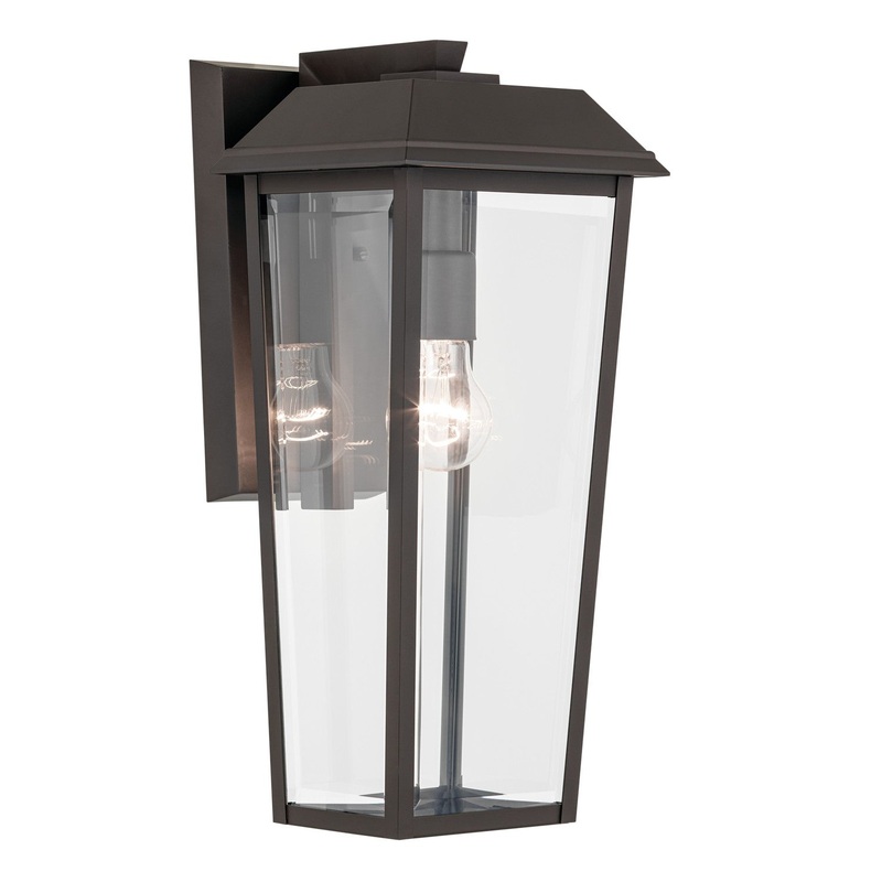 Kichler 59119OZ One Light Outdoor Wall Mount, Olde Bronze