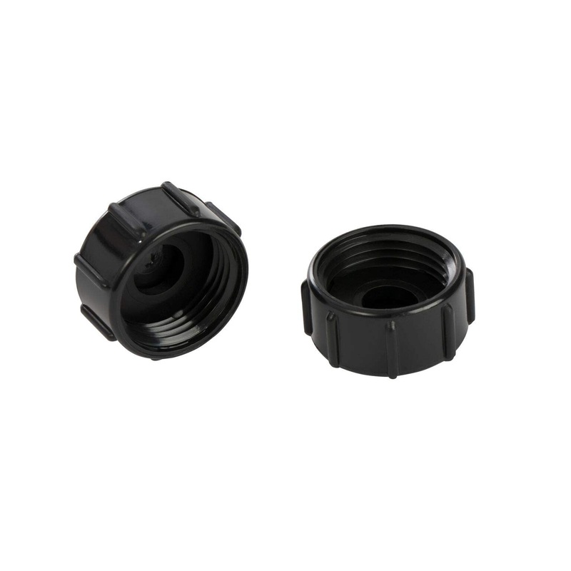 Orbit 58067N Polymer Hose Caps 2 Count, Black