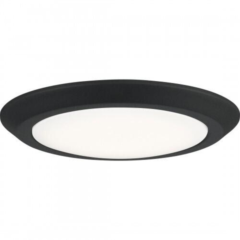 Quoizel VRG1612EK Verge Flush mount led light earth black Flush Mount