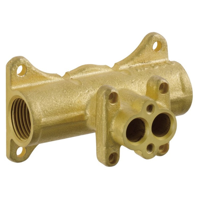 Rough-In 1/2 Inch Brass for Single Handle Single Hole Wall Mount Lavatory
