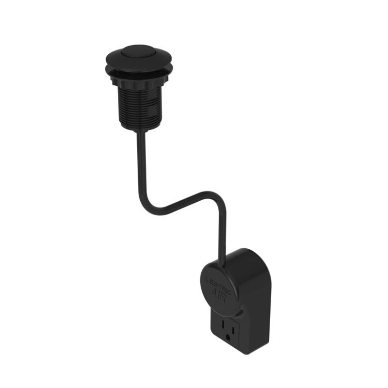 Air Activation Switch Brasstech Disposer 1-4/5 Inch Flat Black Brass