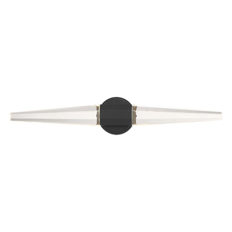 Beaumont LED Bathroom Vanity Light Black Lustre