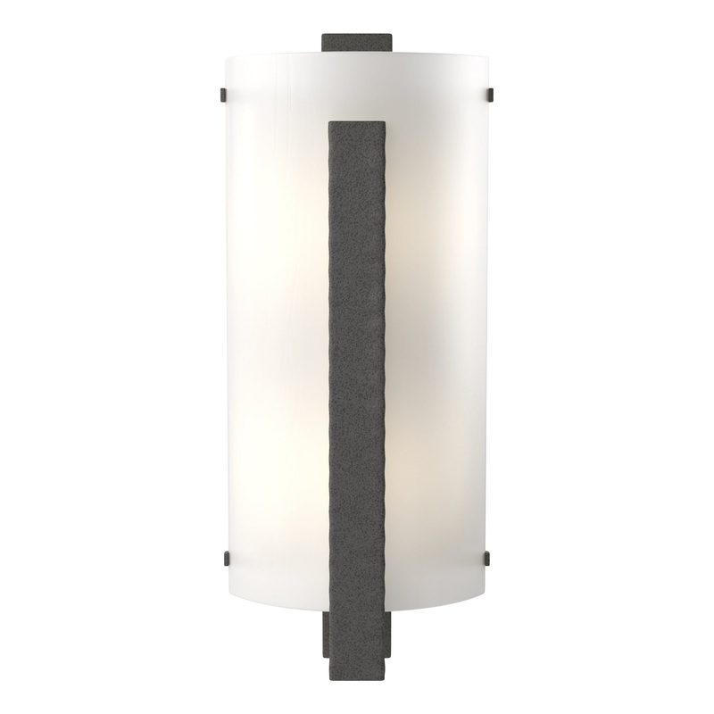 Forged Vertical Bar Sconce Natural Iron