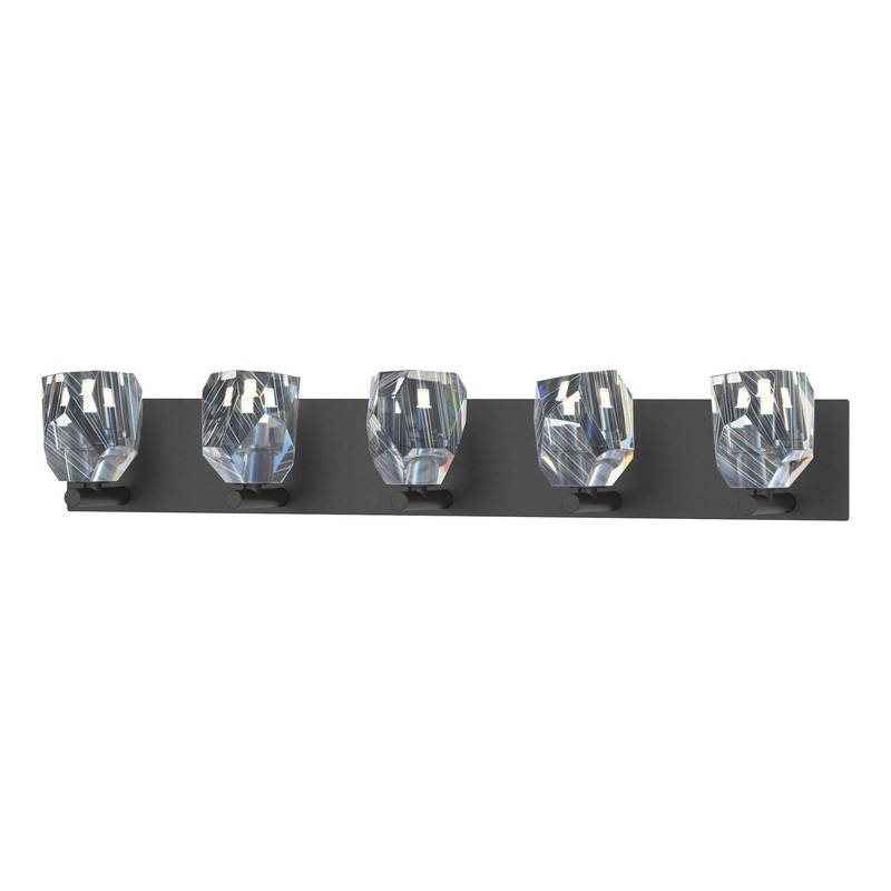 Gatsby 5-Light Bath Sconce Black