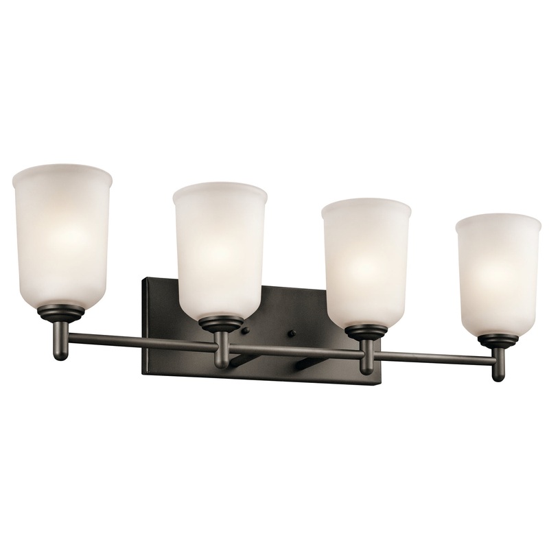 Kichler 45575OZ Four Light Bath, Olde Bronze