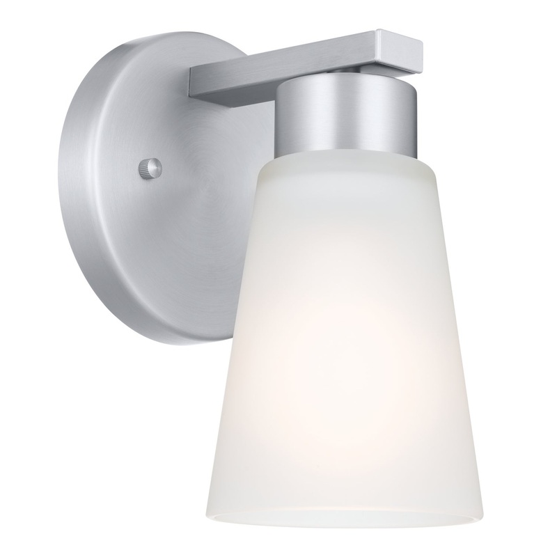 Kichler 52437NI One Light Wall Sconce, Brushed Nickel