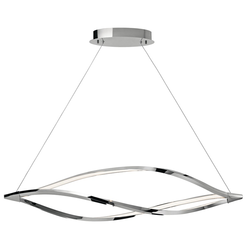 Kichler 83385 LED Chandelier, Chrome