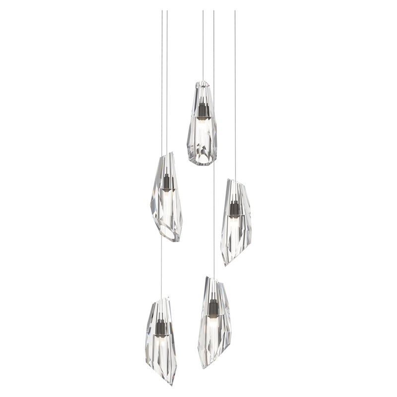 Luma 5-Light Pendant Natural Iron