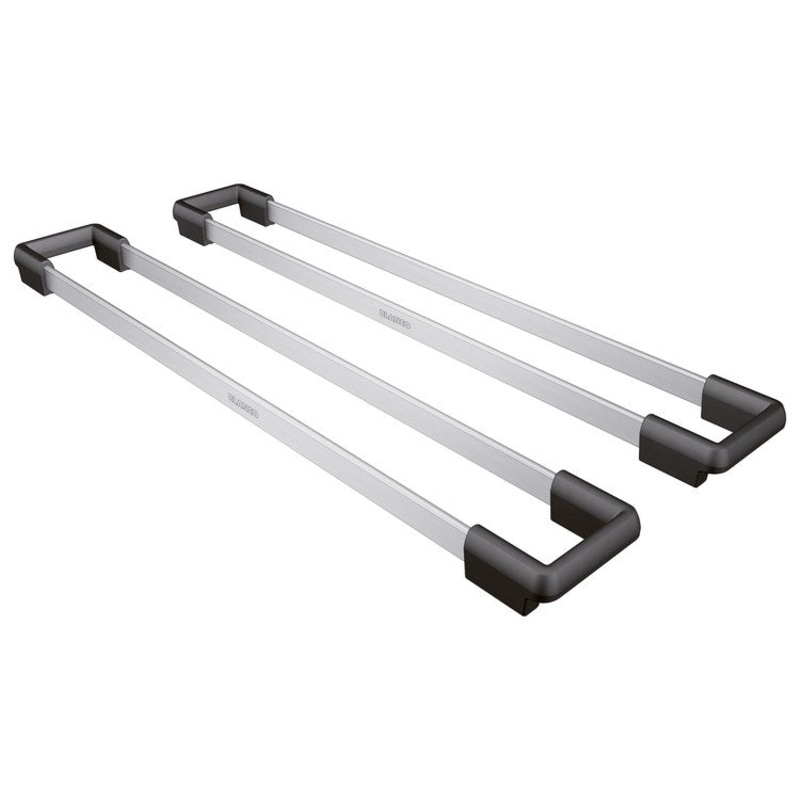 Mounting Assembly Quarus Ergon Sink Rail Set 16.5 x 2.5 Inch Stainless Steel