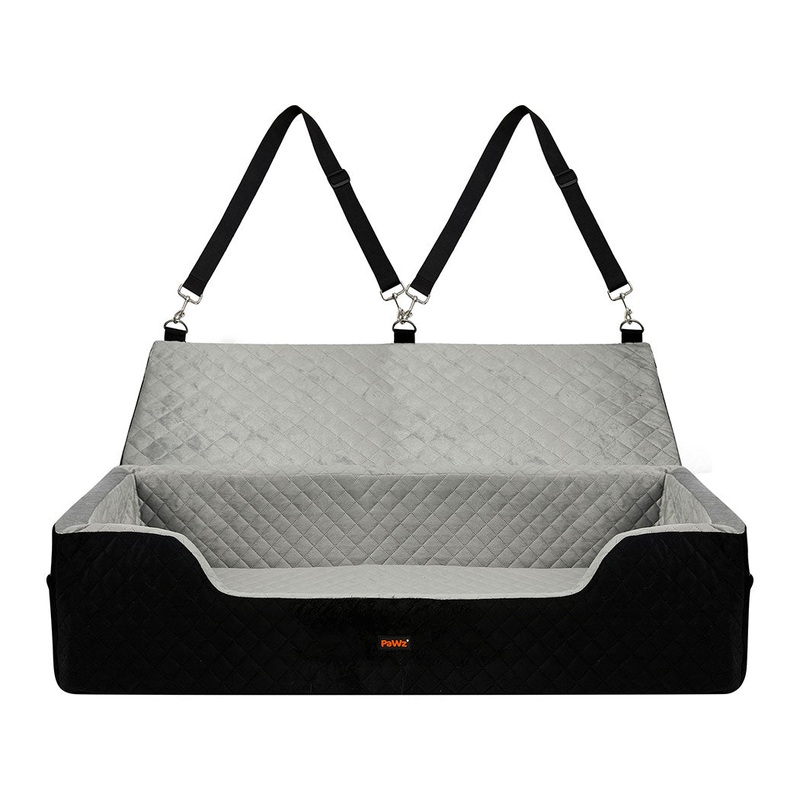 Pawz Dog Car Booster Seat Belt Pet Safe Protector Travel Bed