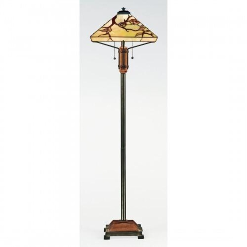 Quoizel TF9404M Grove Park Floor lamp tif multi 17″sq Floor Lamp