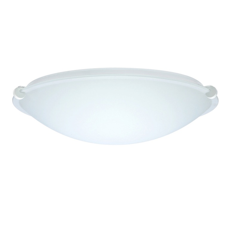 Two Light Ceiling Mount from the Trio Collection in White Finish by Besa