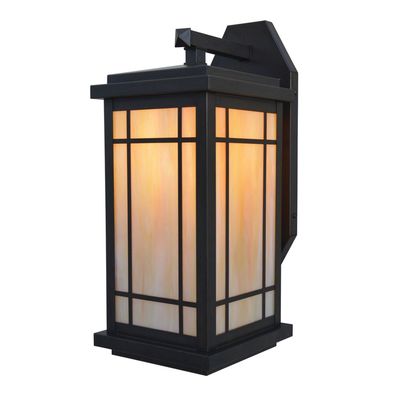 Arroyo AVB-8LGW-BZ Avenue One Light Wall Mount Bronze