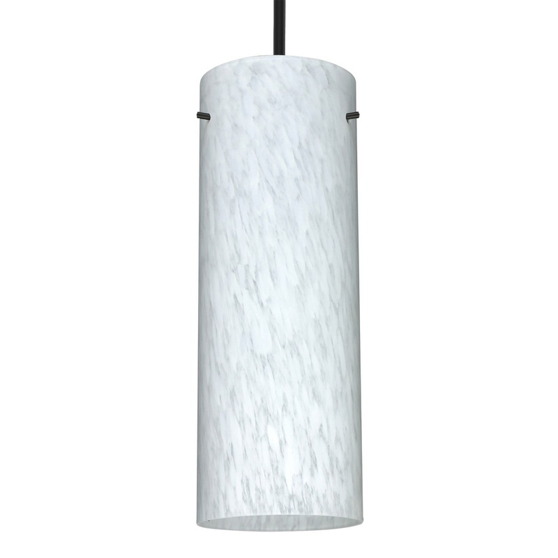 Besa 1TT-412819-BK Besa Stilo 18 Stem Pendant One Light Pendant Black