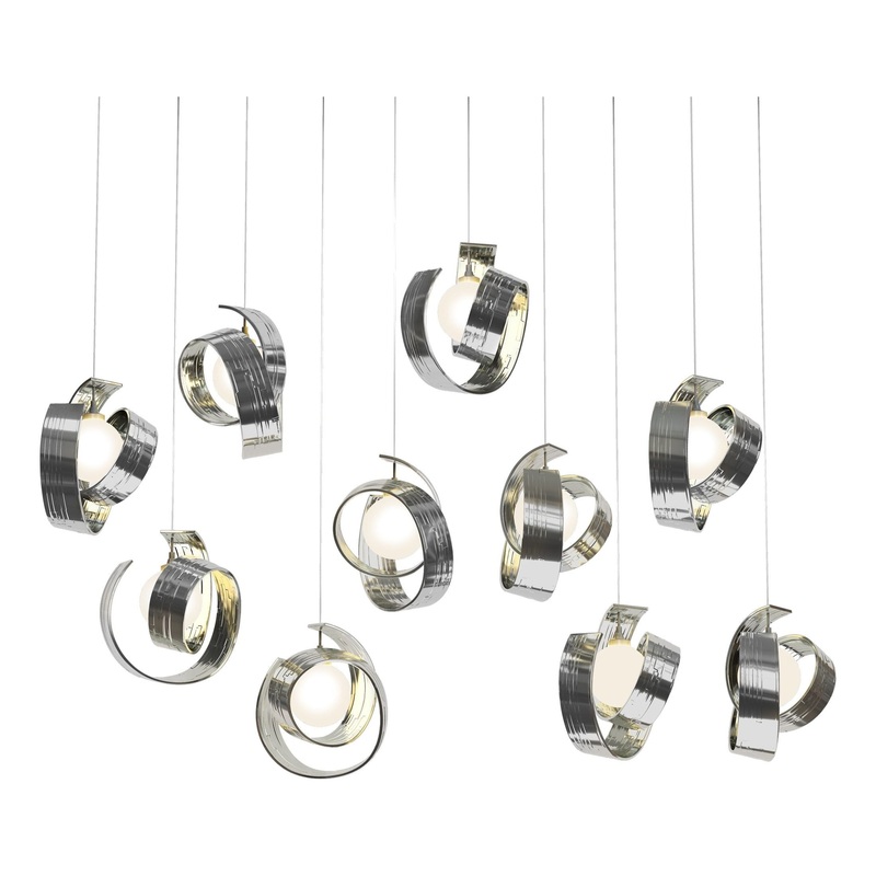 Riza 10-Light Pendant Sterling