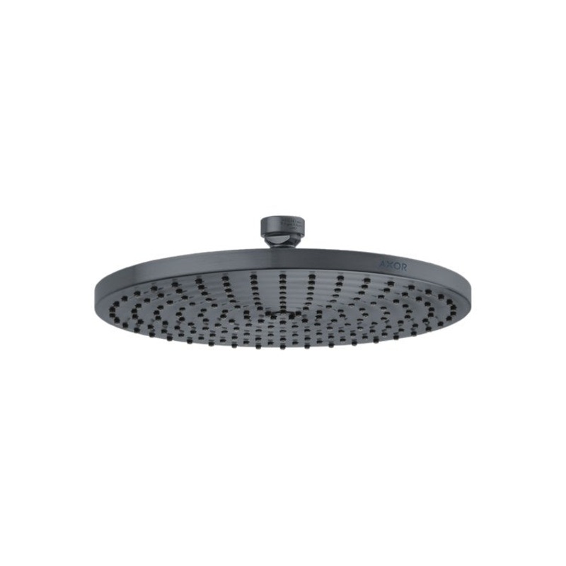 Showerhead Starck 1 Function Brushed Black Chrome 9-1/4 Inch 1.75 Gallons per Minute PowderRain