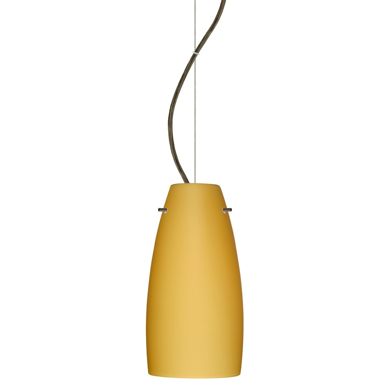 Besa 1KX-1512VM-BR Tao One Light Pendant Bronze (Discontinued)