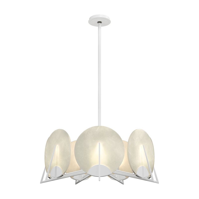 Callisto 7-Light Pendant White