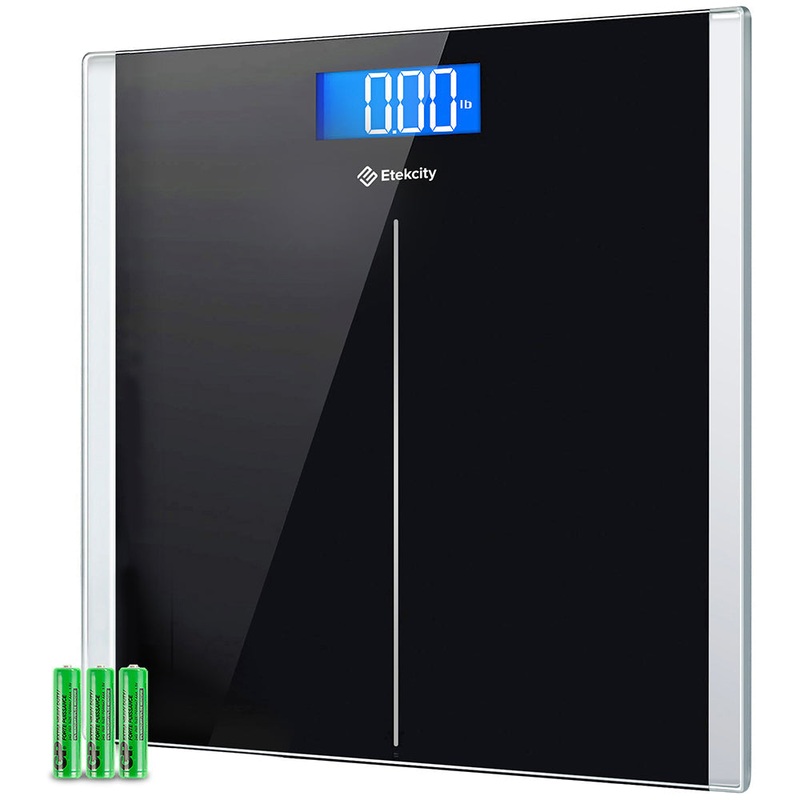 Etekcity Digital Body Weight Bathroom Scale – Black