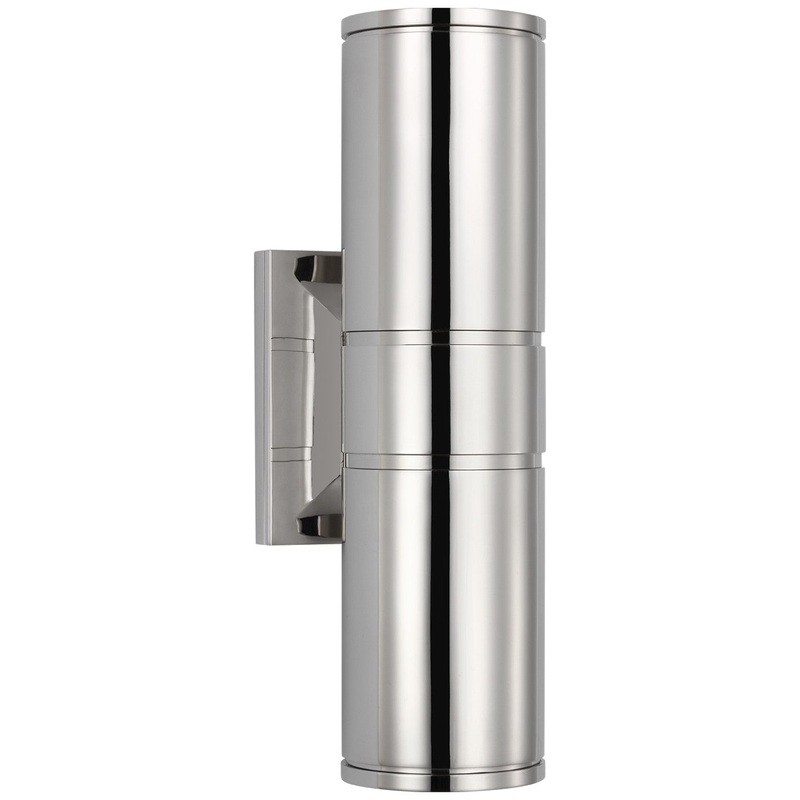 LED Canister Light from the Provo Collection in Polished Nickel Finish by Visual Comfort Signature