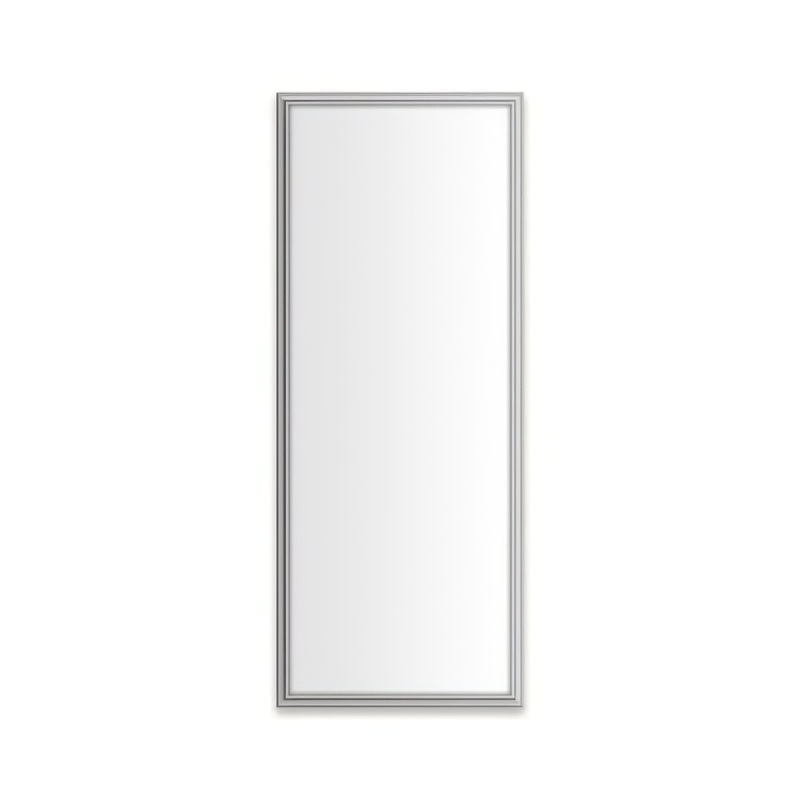 Medicine Cabinet Main Line 16 x 40 Inch 1 Doors Framed Mirror Chrome Flat Top Rosemont Frame Slow Close Hinges 4 Inch