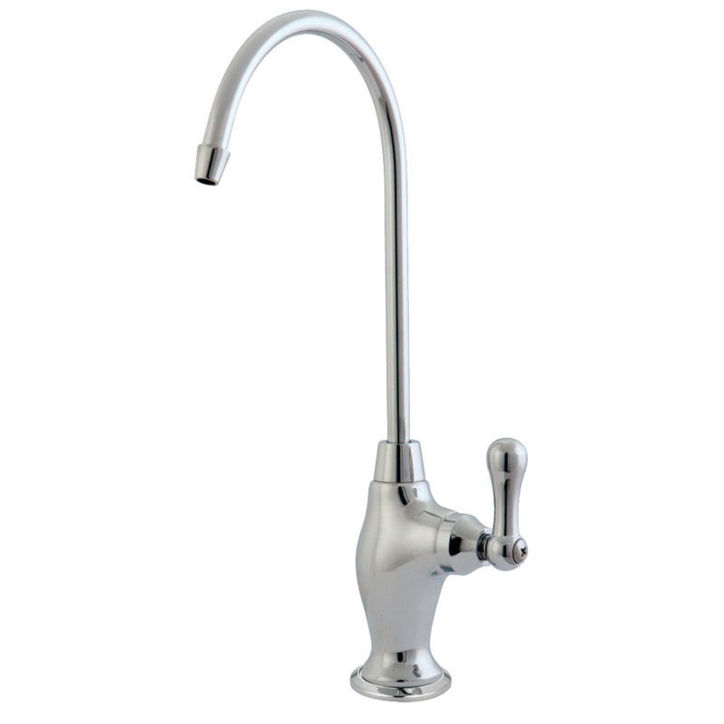 Kingston Brass KS3191AL Restoration Single-Handle Water Filtration Faucet, Polished Chrome
