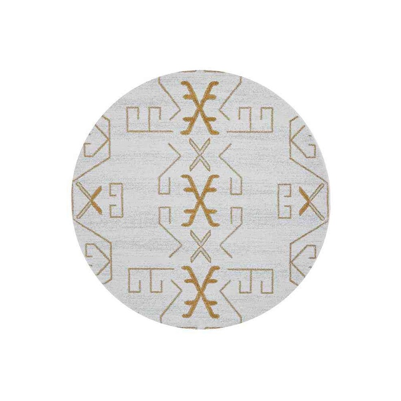 Paradise Round Cala Gold by Rug Culture – 200X200CM – ROUND
