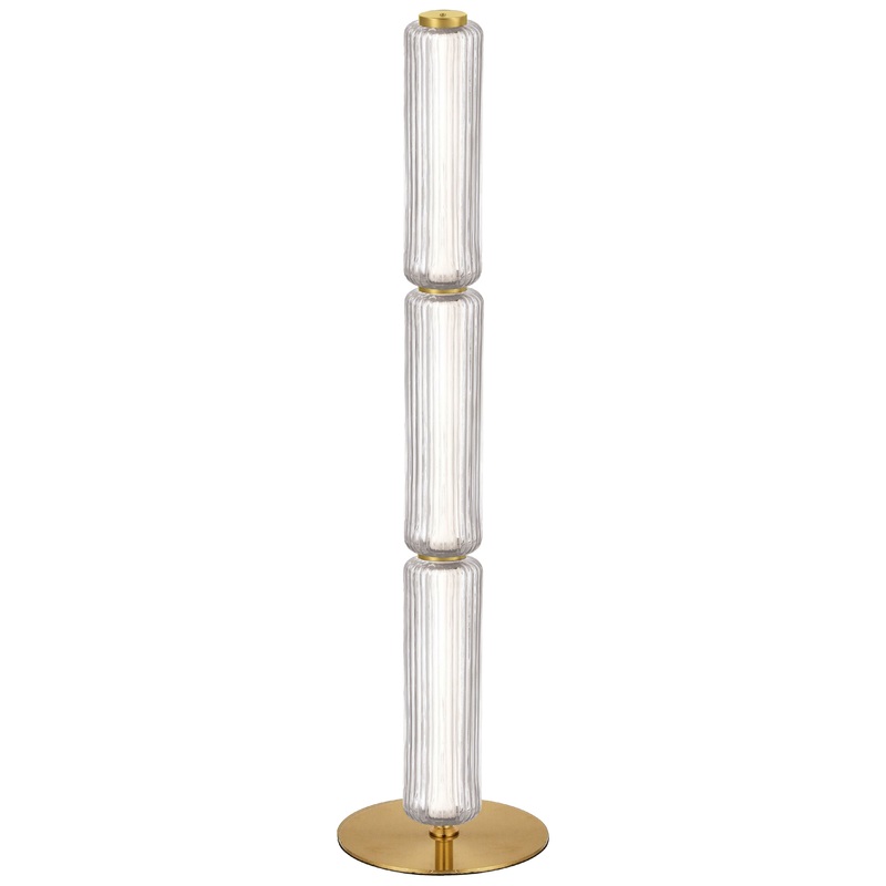 Ramona 30W Floor Lamp Aged Brass