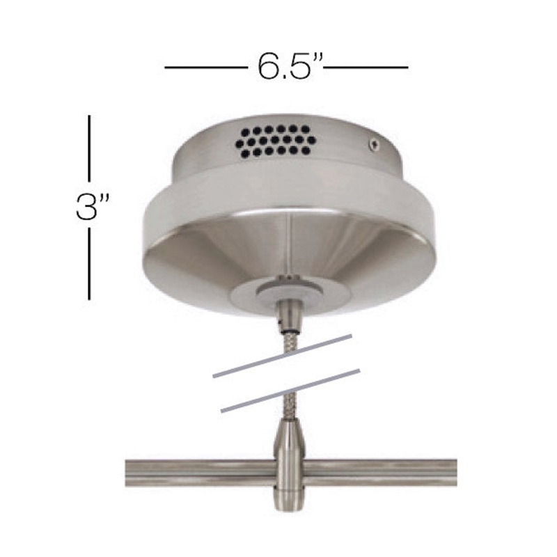 Transformer in Satin Nickel Finish by Stone Lighting