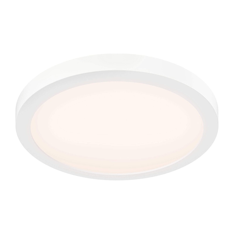 12″ CCT Flush Mount White None