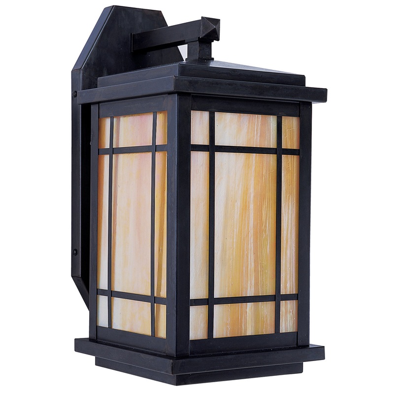 Arroyo AVB-6GW-BZ Avenue One Light Wall Mount Bronze