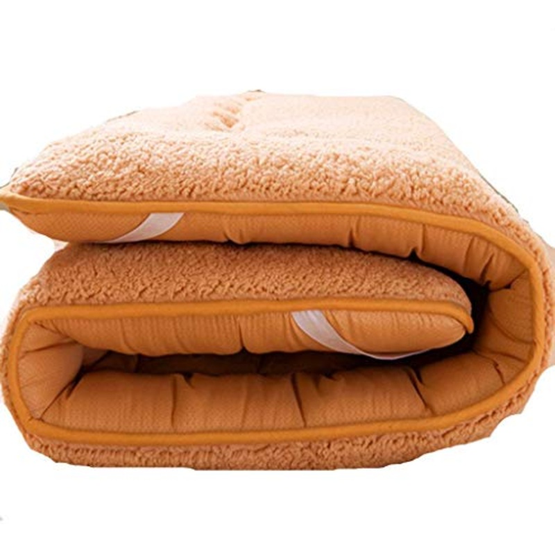 BEIGOO Giapponese Futon Materasso,Pieghevole Anti-Scivolo Materasso Tatami Morbida Comodo Alleviare Pressione per Residenze Studentesche Casa Materasso-A-60x120cm(24x47inch)