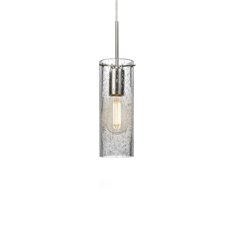 Besa 1JC-JUNI10CL-EDIL-SN Juni One Light Pendant Satin Nickel