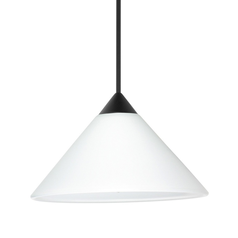 Besa 1XT-117607-LED-BK Besa Kona Pendant LED Pendant Black